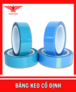 Cuộn băng keo Holding Tape dùng cố định trong sản xuất, keo không lem, dễ tháo.