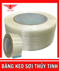 Băng keo dán nền kho xưởng màu vàng – Dính tốt, dễ thi công. Về băng keo sợi thủy tinh