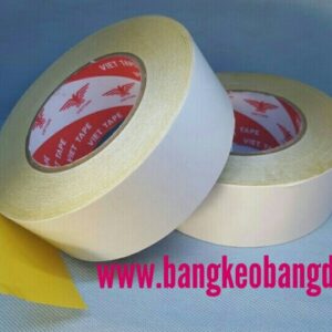 Băng Keo 2 Mặt Vàng